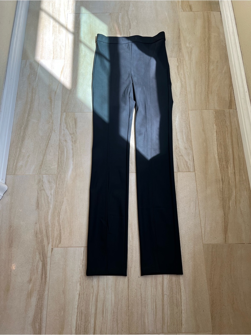 Zara Black Women's Straight-Leg Pants